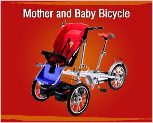Mother & Baby Bicycle - Ride safely with your baby