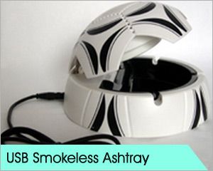 USB smokeless ashtray