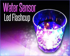 Water Sensor LED Flash Cup