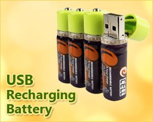 USB Recharging Battery
